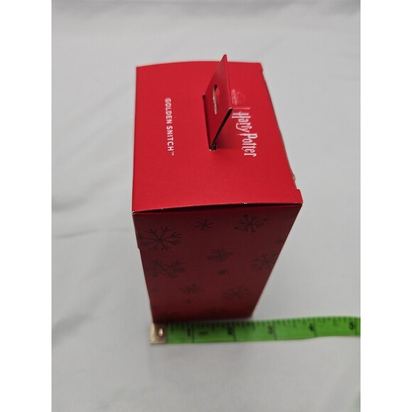 2024 New Hallmark Harry Potter Golden Snitch Red Box Christmas Ornament - Picture 12 of 12